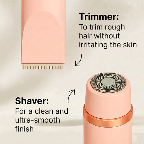 2-in-1 Razor | Gentle on All Sensitive Areas